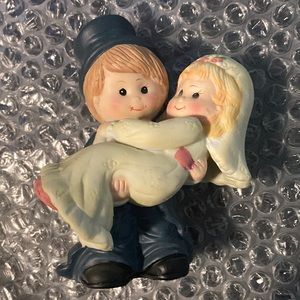 Vintage Russ Berrie 1985/1990 Bride and Groom